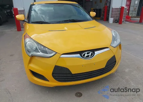 2012 Hyundai Veloster Base W/Black z USA, uszkodzony, nr VIN KMHTC6AD2CU051291